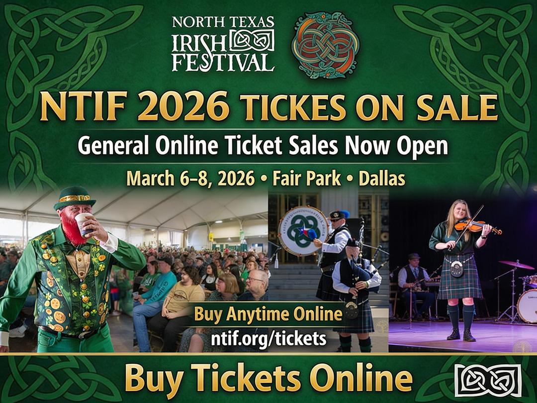 North Texas Irish Festival | March 6-8, 2026