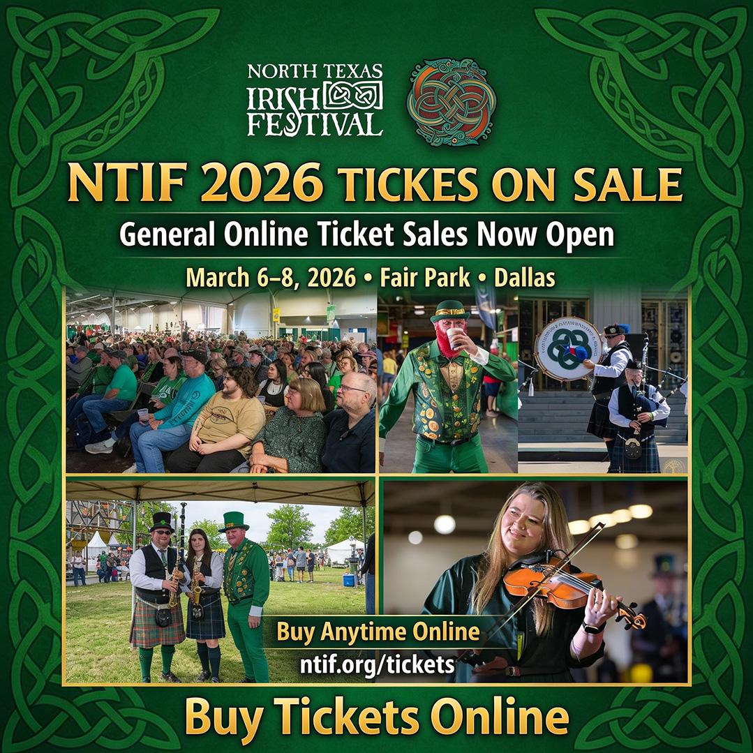 North Texas Irish Festival | March 6-8, 2026
